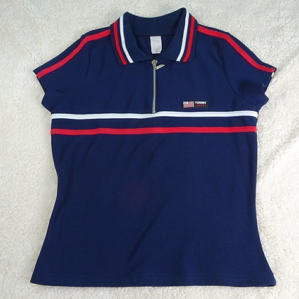 Tommy Hilfiger Sports Blue Vest Kids Large